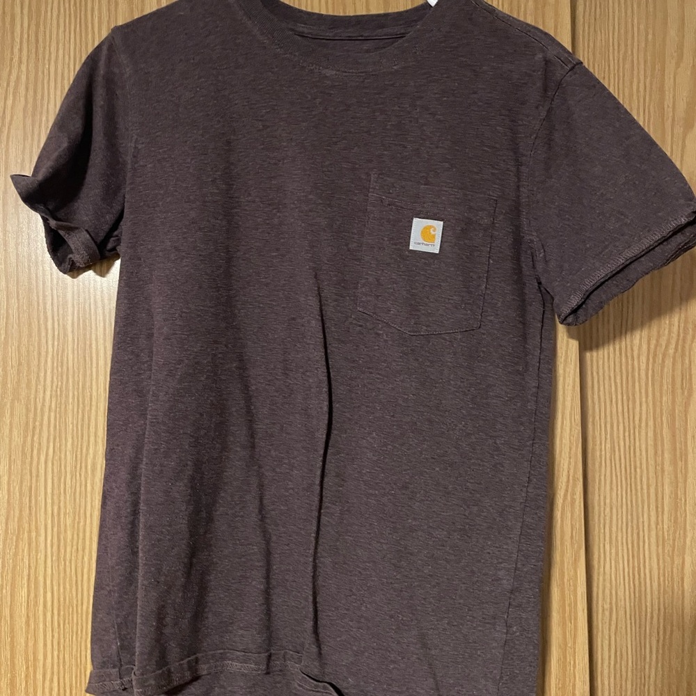 Carhartt Heathered Purple Short Sleeve Tee